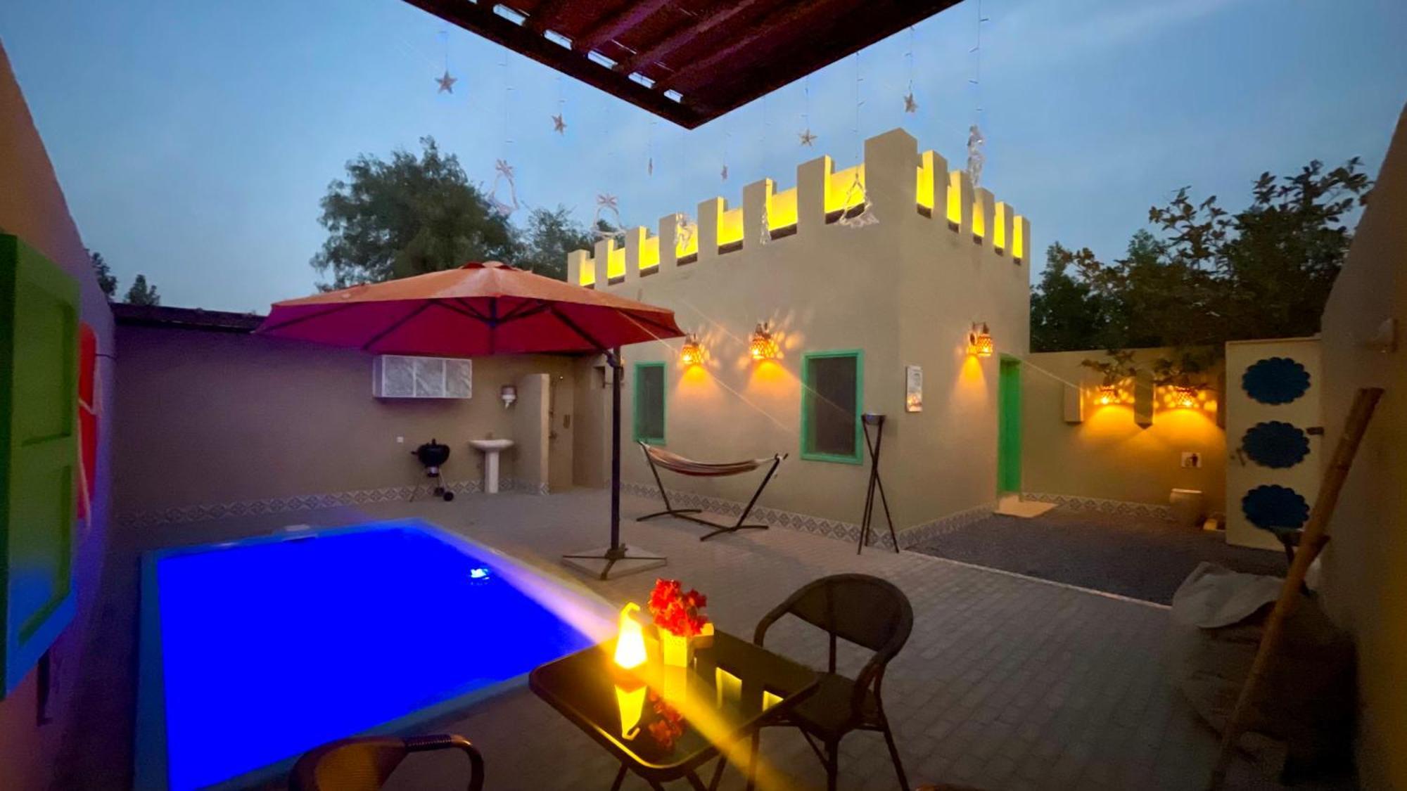 Al Bait Resort With Private Swimming Pools -Hrs Stables Al Hamraniyah Extérieur photo